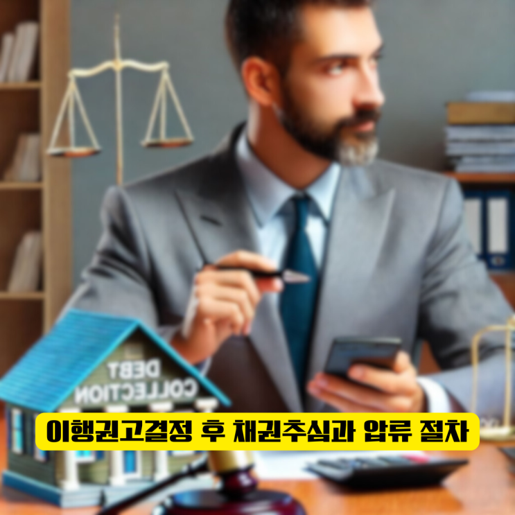  이행 권고 결정 후 채권추심과 압류 절차방법
