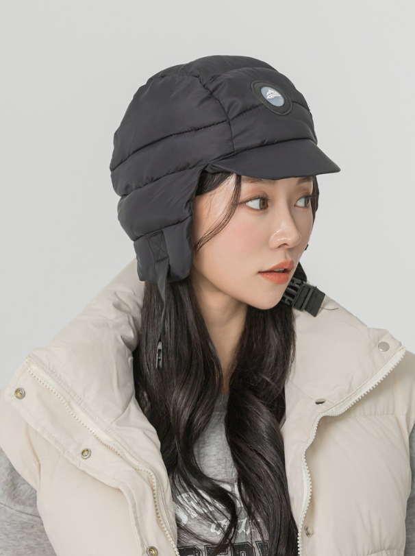  점점 추워진 겨울 날씨에 귀까지 또똣하게 하면서 얼굴까지 작아보이게 만는 여자 패딩 캡 모자 추천!