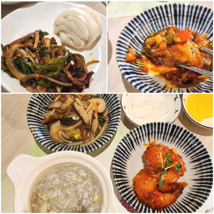  대전 중식 코스 관평동 리원 현대아울렛 맛집