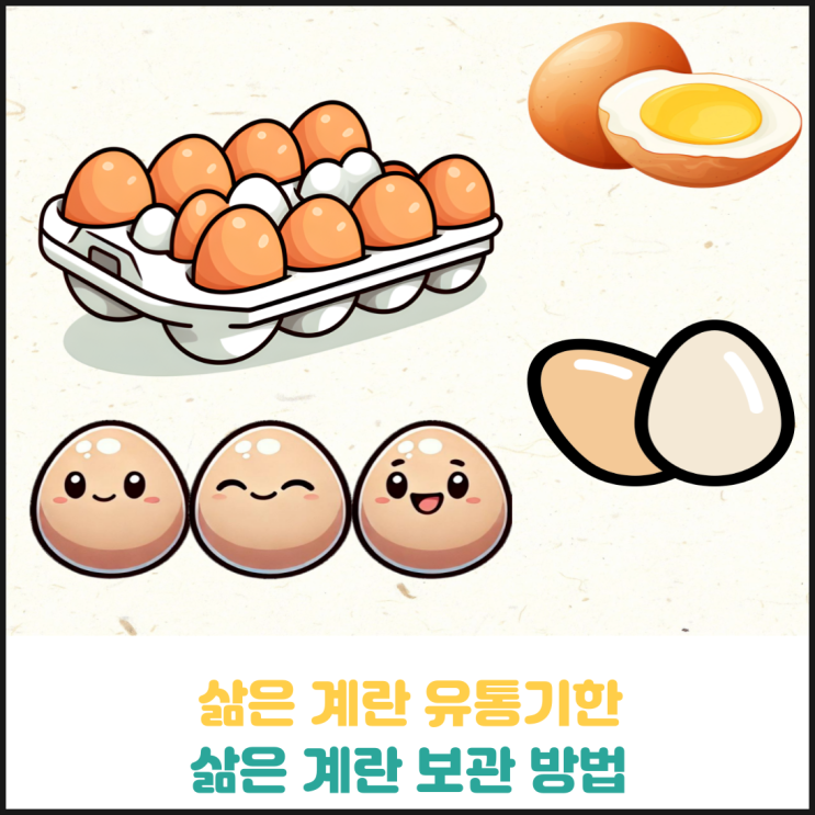 삶은계란 유통기한, 삶은 계란 보관 방법 삶은계란 유통기한, 삶은 계란 보관 방법