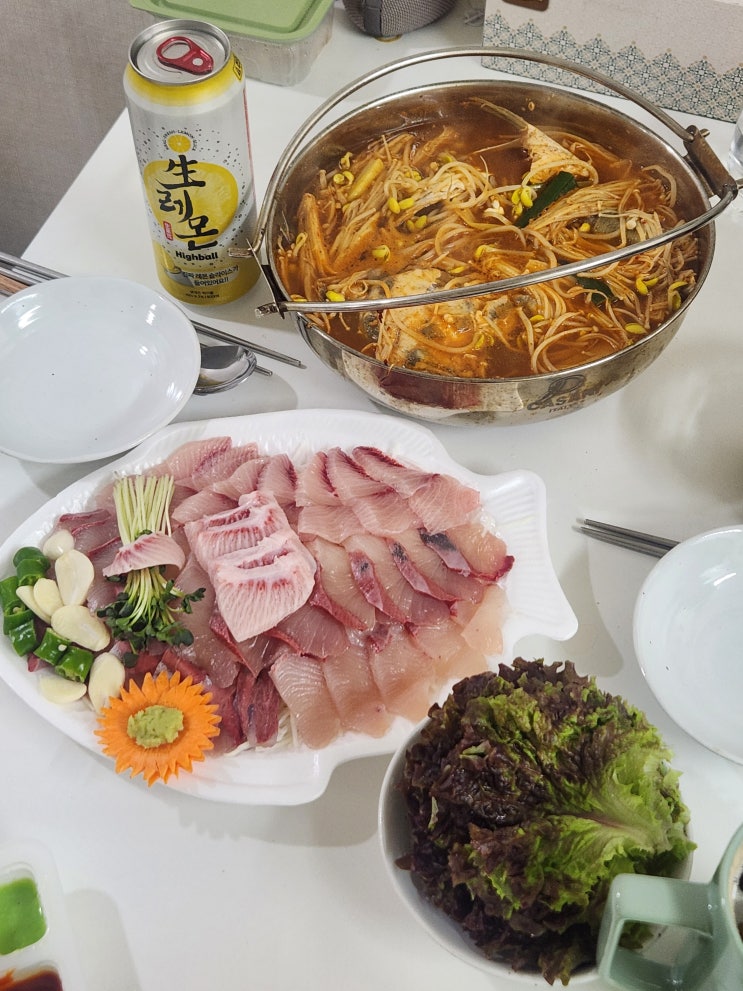  안산 농수산물시장 영업시간 / 금강수산 방어 포장
