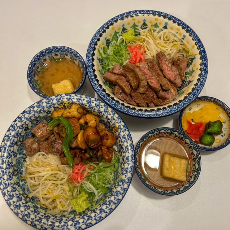  서현 데이트 맛집 미도인 대창덮밥, 소고기덮밥 추천