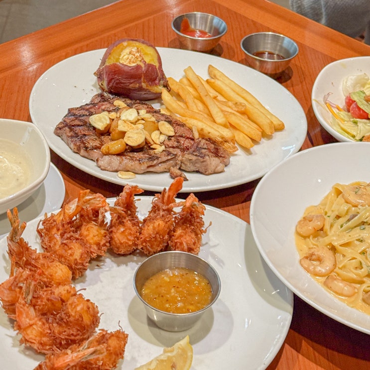  용산 아이파크몰 7층 맛집 아웃백 위치 및 예약 런치 할인 꿀팁
