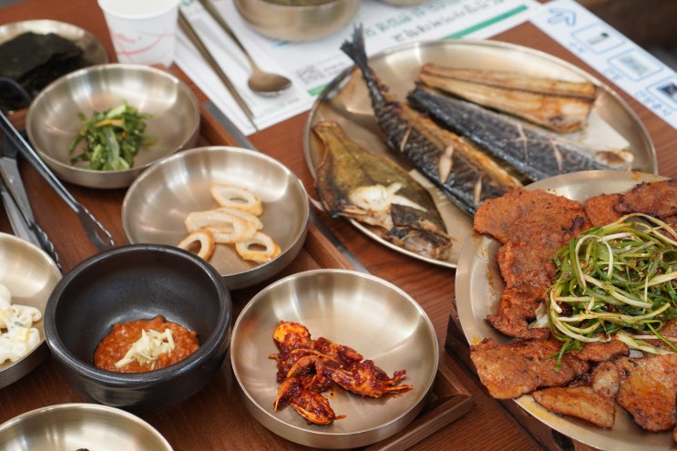  공주여행 20년된 공주생선구이맛집 곰골 월송점