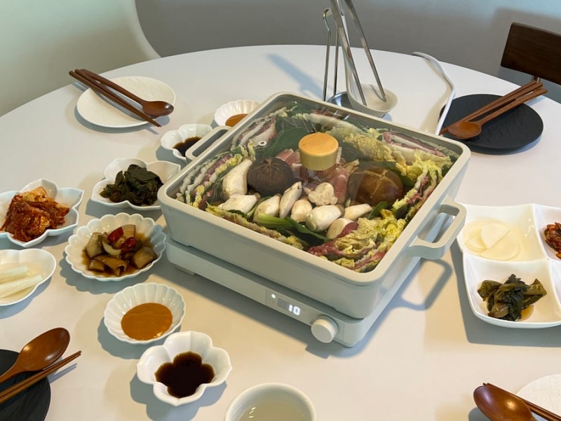 [네오플램]전골냄비 피카 사각 인덕션 세트