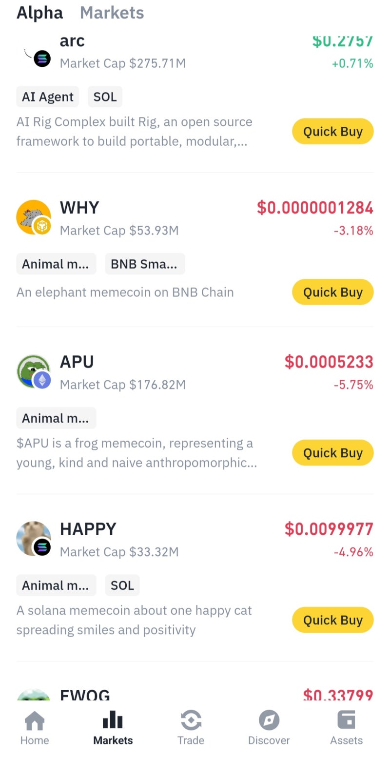 바이낸스 거래소, 알파(Alpha)에 또 추가된 5개 알트코인들(알트코인을 공부할게 뭐있어?) : 네이버 블로그