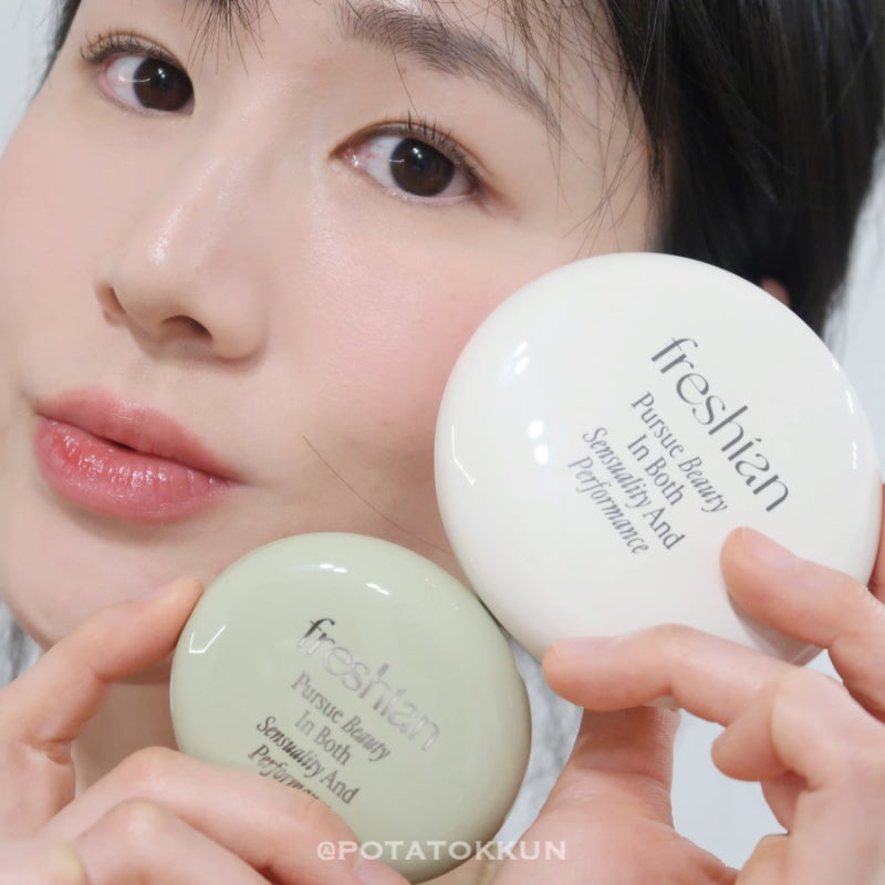 올리브영 쿠션 추천 프레시안 에그라이크 쿠션+크림블러셔 깐달걀 메이크업 꿀조합