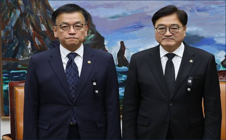 <b>최상목 권한대행</b>, 우의장 만나 '제주항공 참사' 논의... 