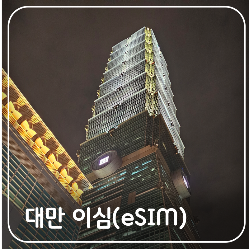 로밍도깨비(로깨비) 대만 이심 eSIM 등록 본인인증 방법 사용 후기