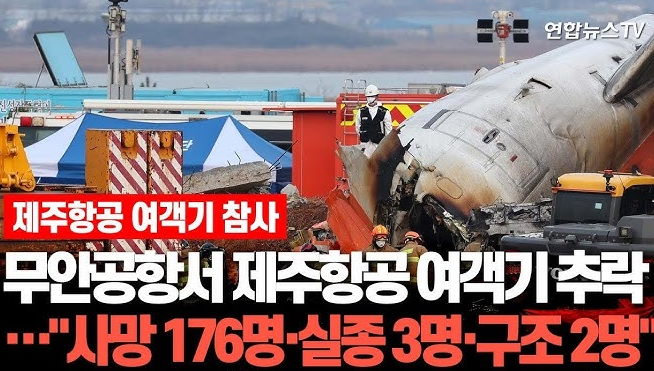  무안공항 비행기 사고 기사 - 사망 176명 요약 v0.2