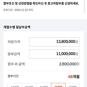중고차 구매 후기 (2) 케이카 삼성카드 할부 결제 방법