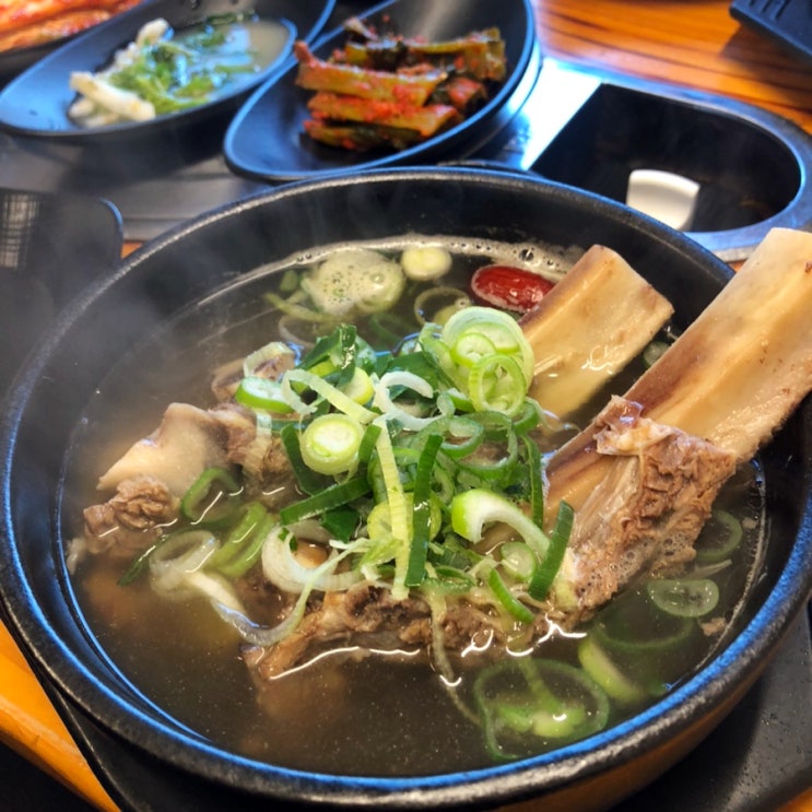  인천 남동공단 맛집 남촌설렁탕 갈비탕 4종 김치 존맛탱