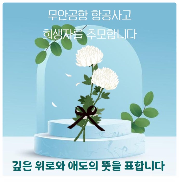무안공항 항공사고 희생자를 추모합니다_깊은 위로와 애도의 뜻을 표합니다_환기타임즈 무안공항 항공사고 희생자를 추모합니다_깊은 위로와 애도의 뜻을 표합니다_환기타임즈