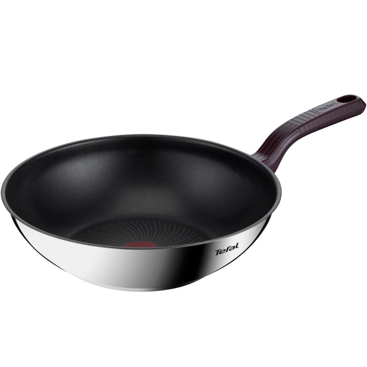  테팔 인덕션 티타늄 1X 스테인리스 스틸 트렌디쿡 프라이팬 웍, 28cm, 1개