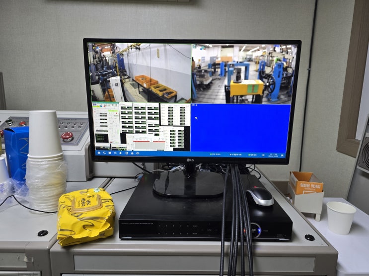  생산공장에서 단초점 CCTV 카메라 설치로 얻은 변화