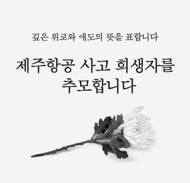 무안국제공항 <b>제주항공</b> 여객기 사고 <b>참사 희생자</b>와 <b>유가족</b>분들... 
