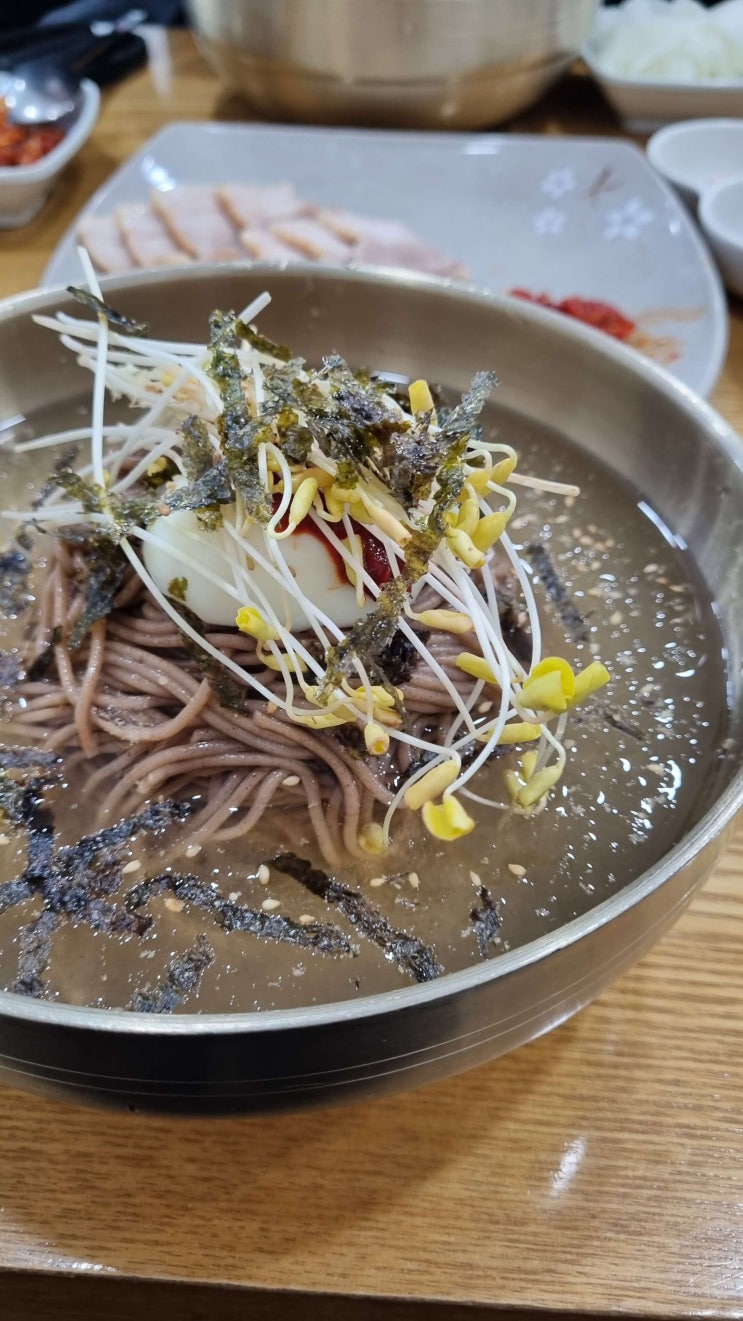  [용산역 맛집] 용산아이파크몰 꿈꾸는 메밀