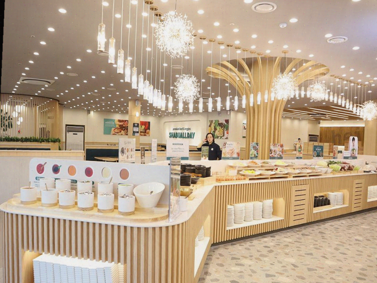  주말 데이트, 순천 맛집 샤브올데이에서 신선한 샐러드바!