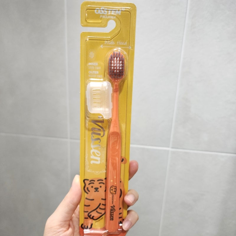 치과위생사가 쓰는 오스템 칫솔 뷰센 칫솔 뷰센 더블와이드 칫솔 리뷰 뷰센치약 설날 선물세....