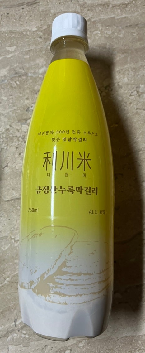 이천미 금정산 누룩 막걸리