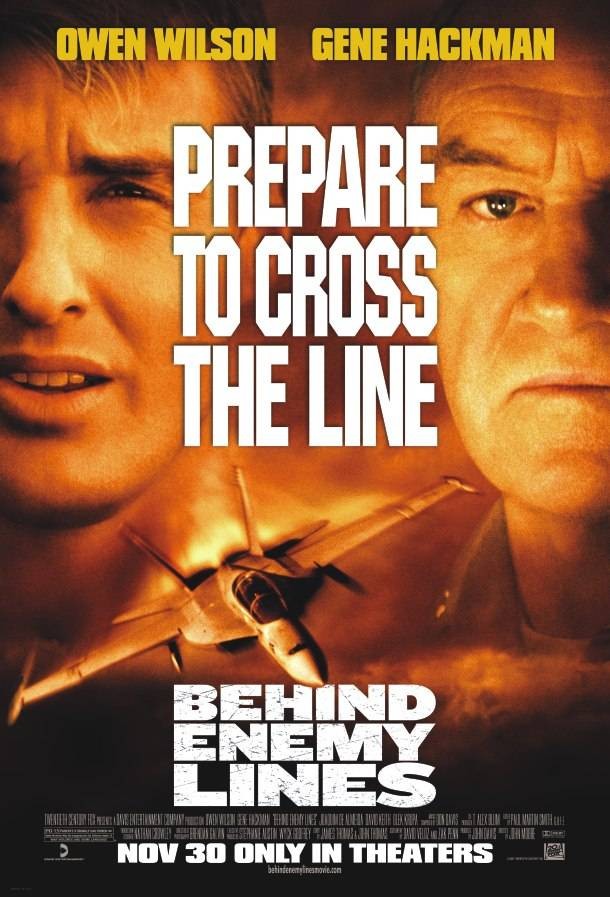  영화 에너미 라인스  (Behind Enemy Lines, 2001)