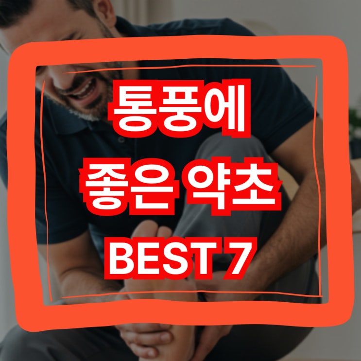 통풍에 좋은 약초 Best 6 알려드립니다.