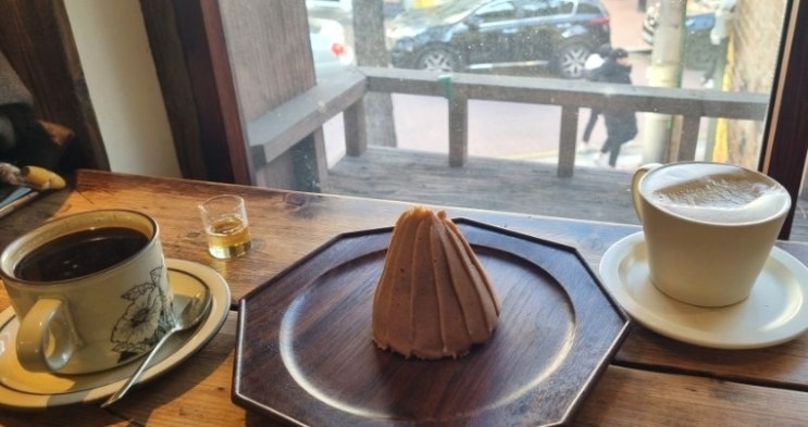  혜화디저트카페 키이로 몽블랑 케이크