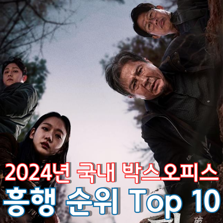  [2024년 국내 박스오피스 결산] 대박과 쪽박, 극심해진 양극화 현상