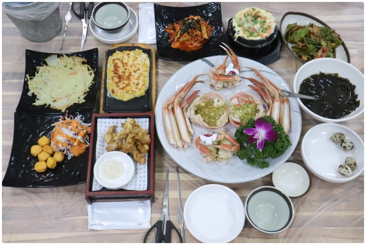  아산 신정호 맛집 푸짐한 한상 제대로 맛본 아산 총각대게 맛집