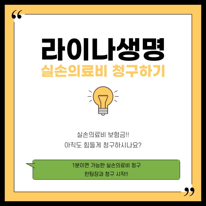 라이나생명 실손의료비 청구와 본인부담상한제