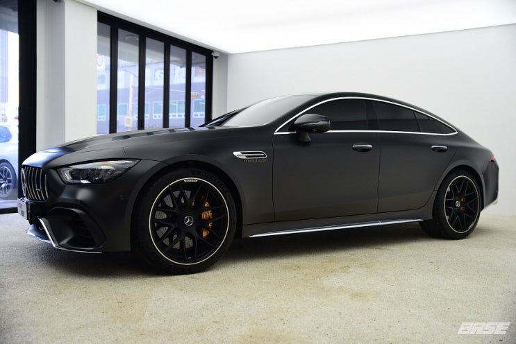  벤츠 GT 63 AMG 무광 바디에 무광 PPF를 입히면?