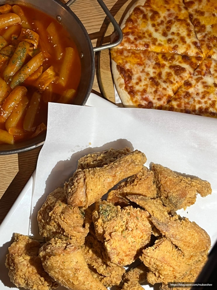  합정 컬투치킨 홍대 치킨 맛집 떡볶이 피자 포장 배달