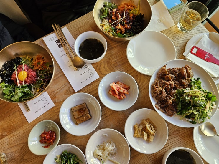  용산 국립중앙박물관 맛집 솜씨 이촌 모던한 한식