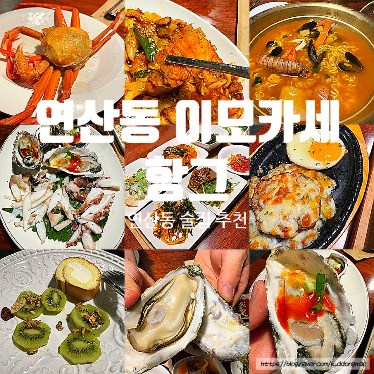  부산 연산동 이모카세 '항그' 맛있는 15가지 안주 계속 주는 술집