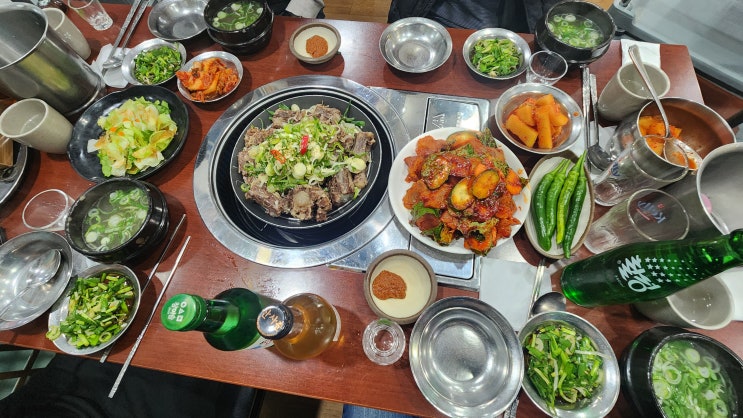  [신대방 맛집 ] 무한도전 정준하 식신로드가 방문한 등나무집에서 꼬리 찜과 도가니 무침 맛있게 먹고 온 후기