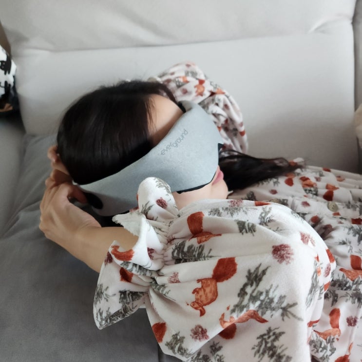  온열안대 효과 에버그라운드 아이테라피 눈 관리템 눈찜질기