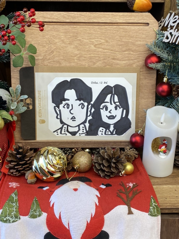  황리단길 도토리캐리커쳐 경주 2호점 내돈내산