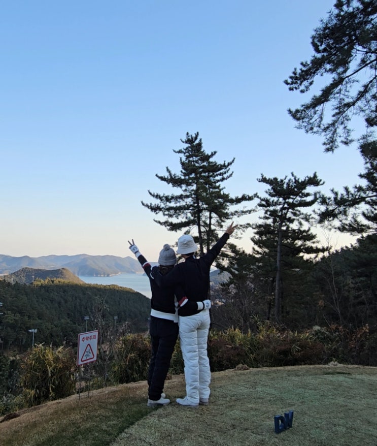통영동원로얄CC 한려코스 이정도면 바다뷰! 통영동원로얄CC 한려코스 이정도면 바다뷰!
