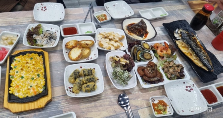  연천 전곡 회 맛집 제주수산물회센터 갈치조림 고등어구이 스끼다시
