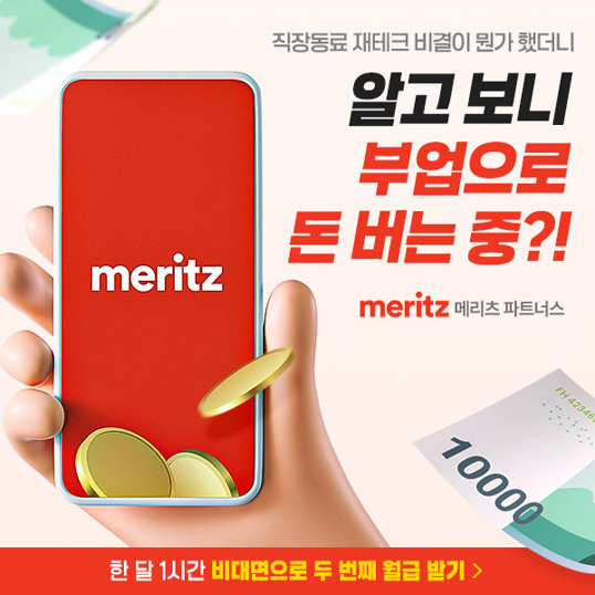  [부업으로 월급 더 벌기]한 달 1시간 비대면으로 두번째 월급 받기