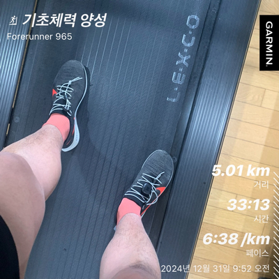  20241231 - 2024년 마지막 러닝