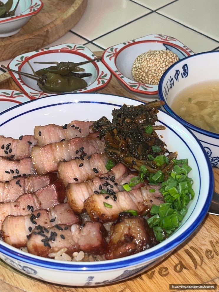  성수 덮밥 서울숲 근처 맛집 HDD판다 유린기 어향가지