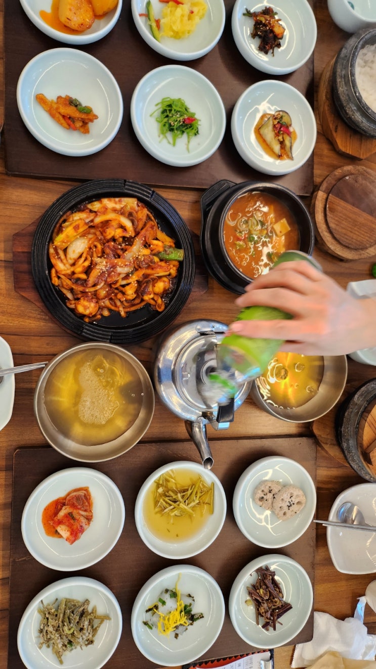  화성 한식당 맛집 밥상천하 내돈내산 후기
