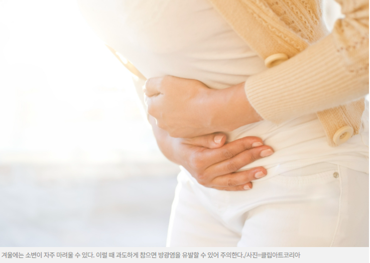 겨울철, 소변 자주 마려운 이유와 참으면 안 되는 이유! ️ 겨울철, 소변 자주 마려운 이유와 참으면 안 되는 이유! ️