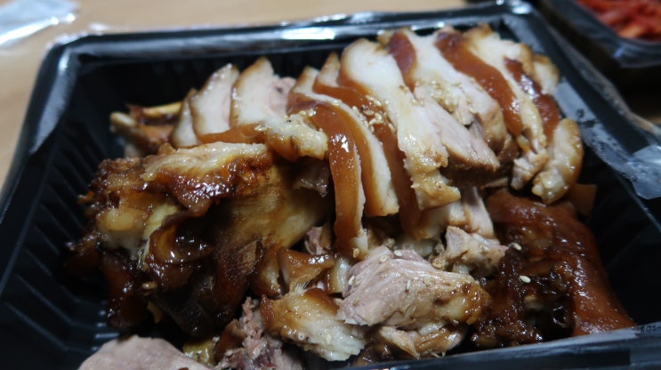  독산동맛집 족발예찬 금천롯데캐슬점 포장후기