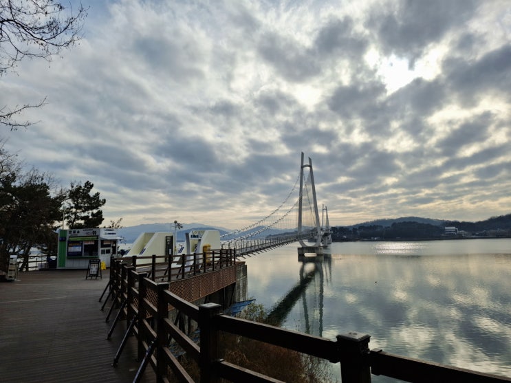  논산여행명소 | 탑정호 출렁다리 탐방