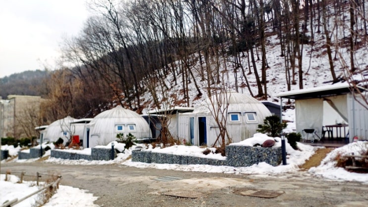  가족과 함께 용인글램핑장 햇골글램핑에 다녀왔어요