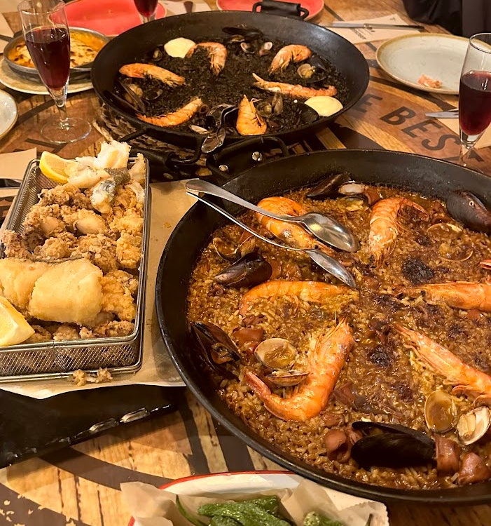  바르셀로나 빠에야 맛집 - 몬주익 공원 근처 Arrosseria las Arenas