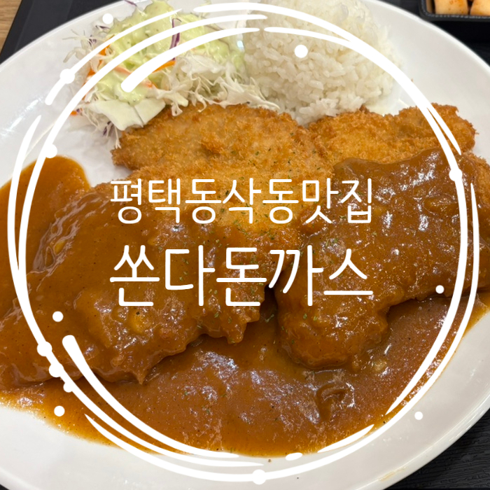  평택 돈까스 맛집 동삭동 쏜다돈까스