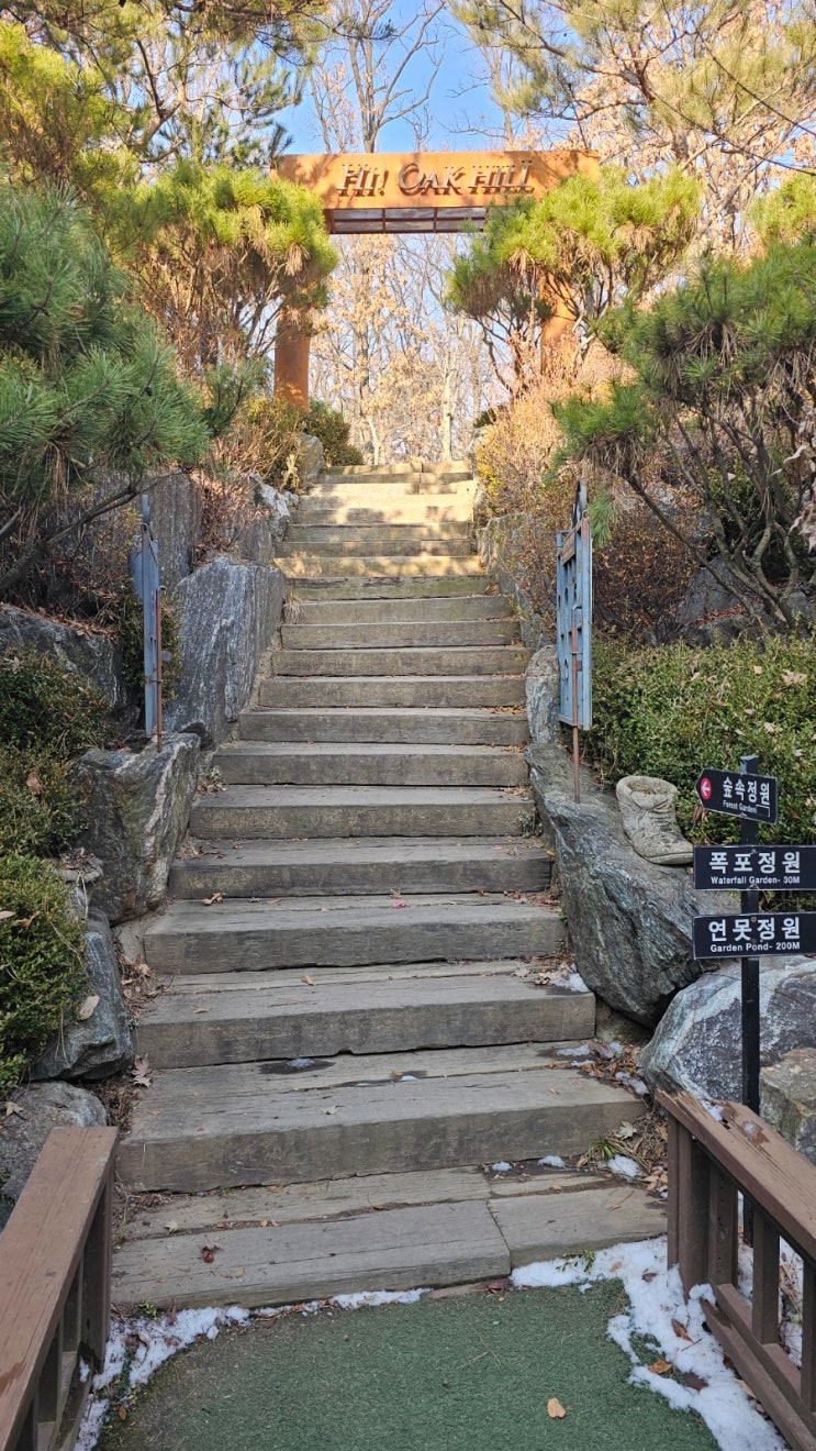  자연의 넓은 공간을 산다. 노원의 끝 브런치 카페, 장암역 오크힐커피